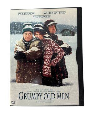 Grumpy Old Men DVD Jack Lemmon Walter Matthau 1993 Comedy Warner Bros Standard